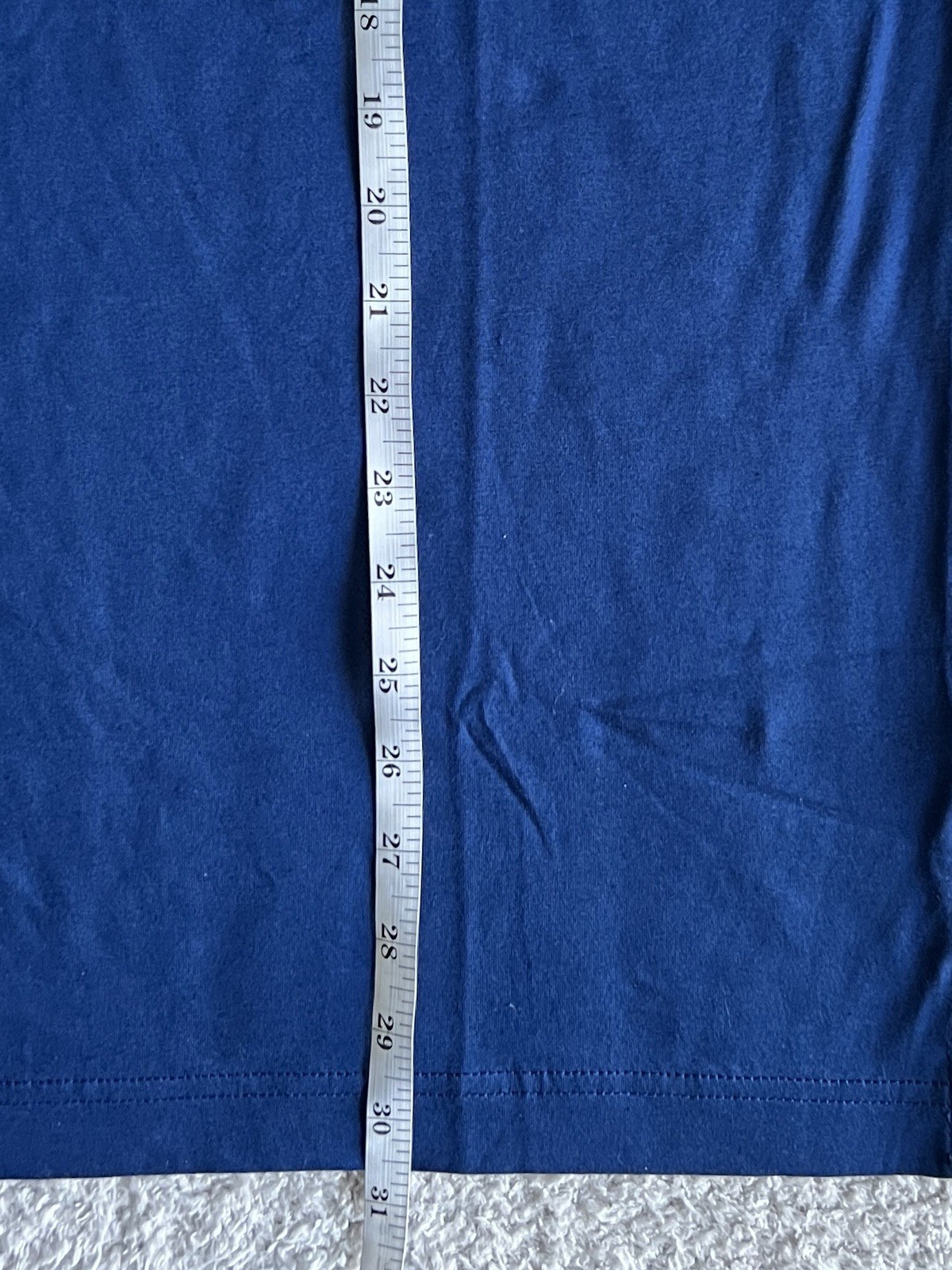 Greg Norman T Shirt Men’s Sz Large Blue Pocket Tee Relaxed Fit Short Sleeve