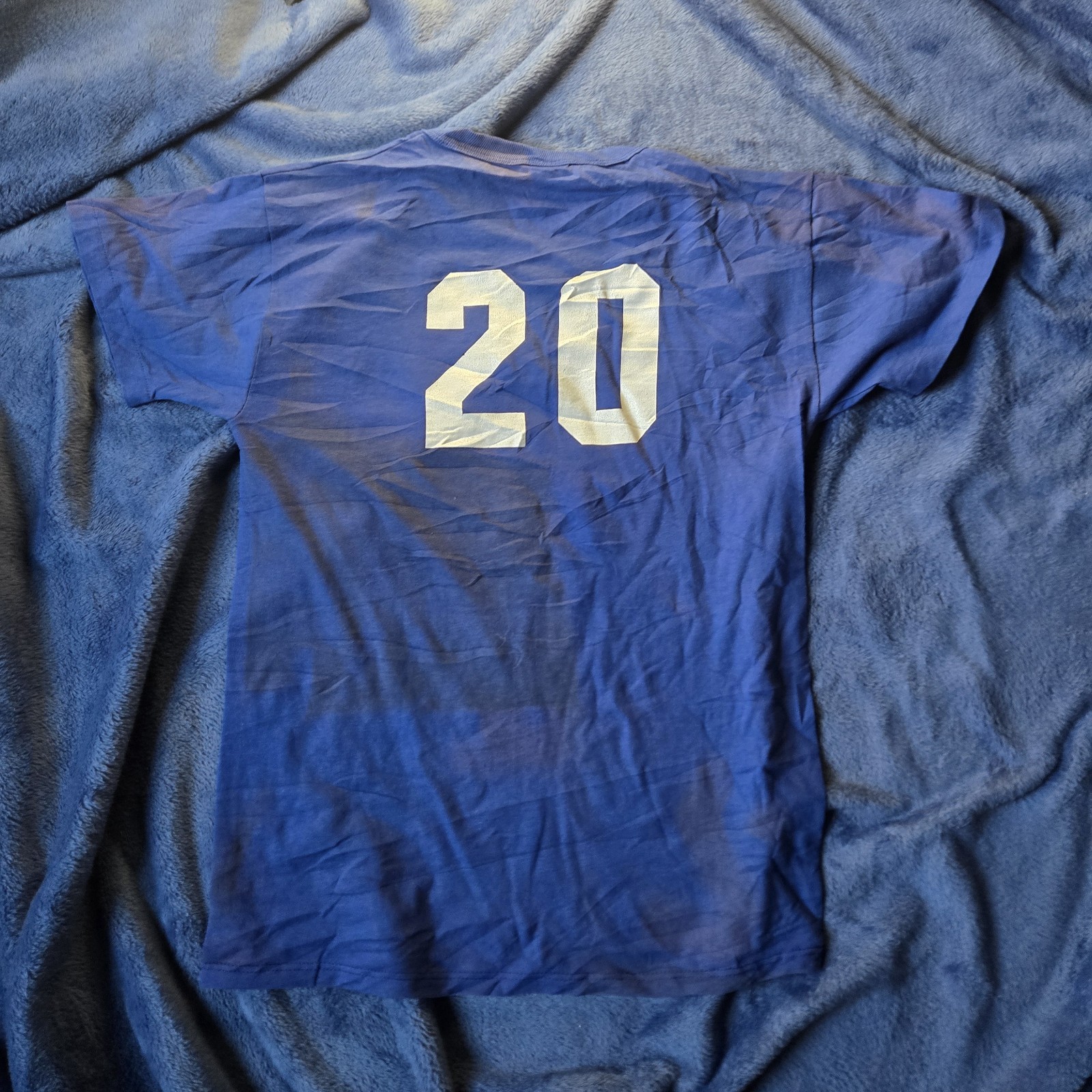 VTG Lowpoint Washburn Summer Ball Baseball Tee #20 S Made in USA