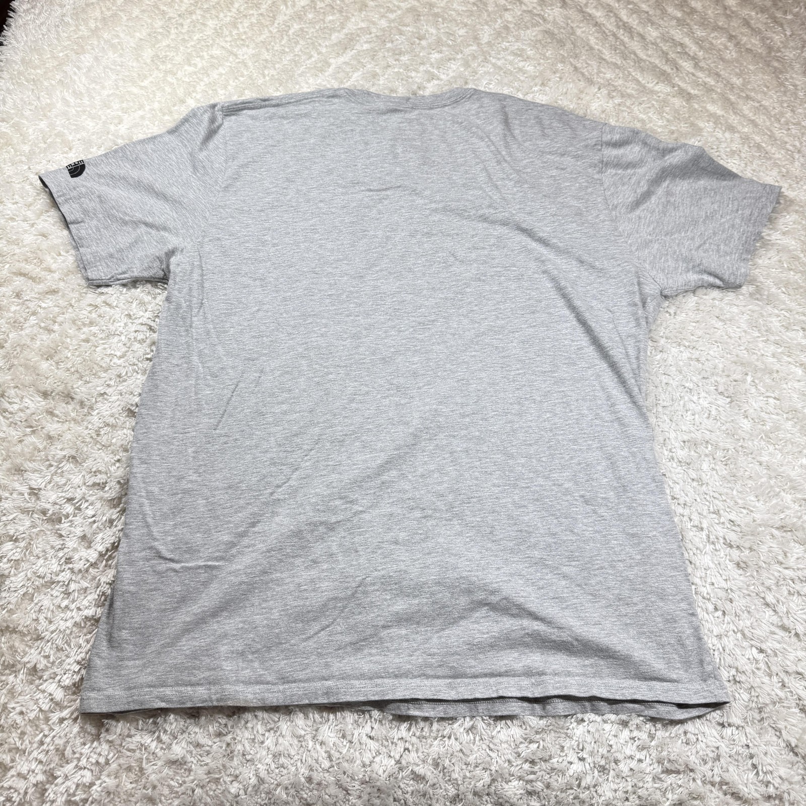 The North Face T Shirt Mens 2XL Gray Roam Bison Classic Fit Dadcore Animalcore