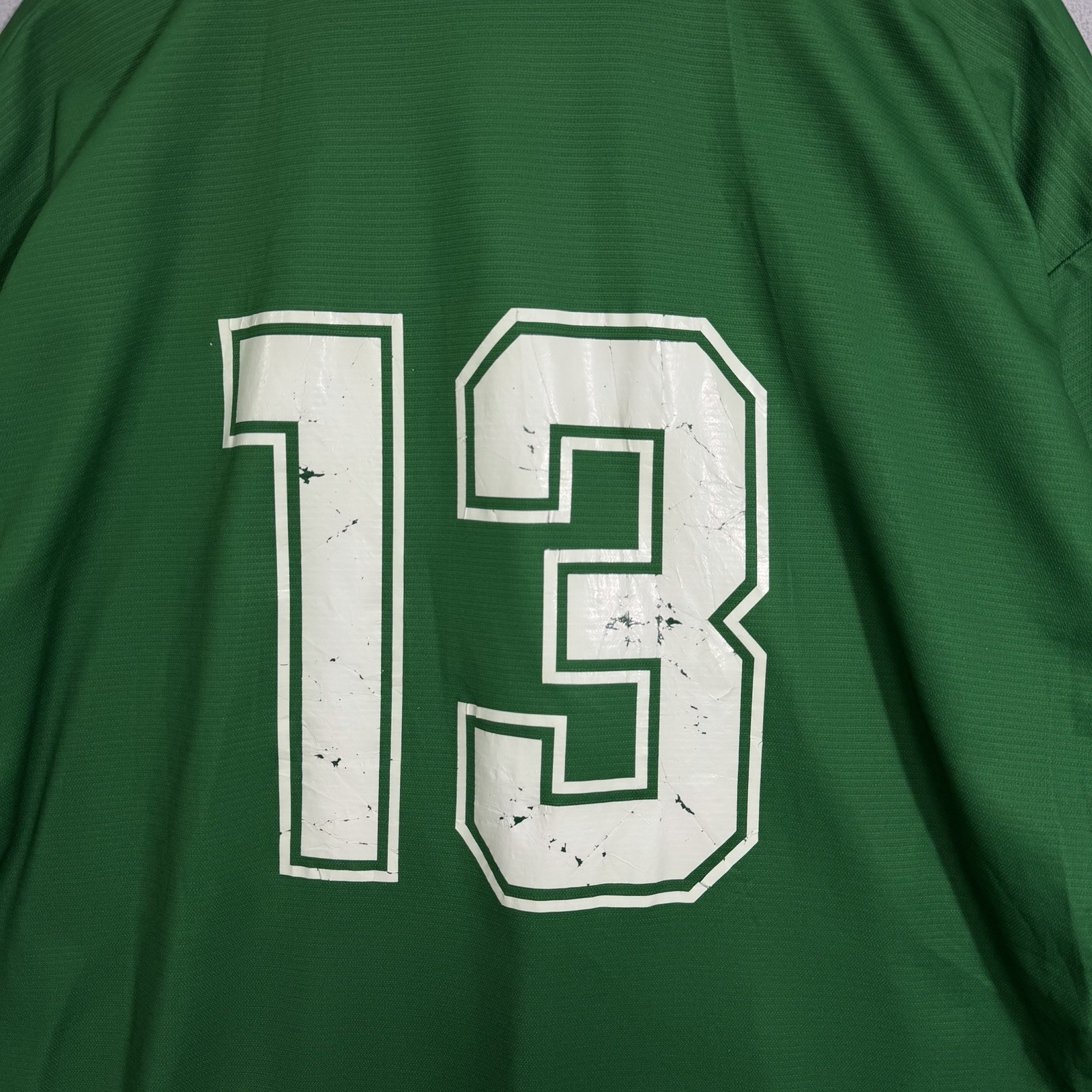 Vintage Liverpool Reebok Mens 1999/2000 Away Kit Jersey Green Size XL