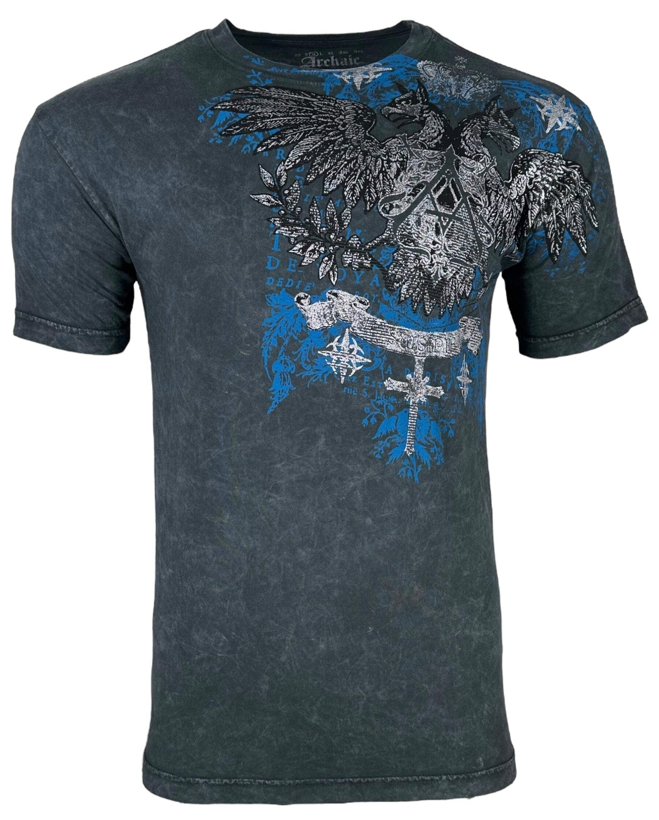 Archaic by Affliction Men’s T-Shirt Calcium Biker Y2K S-5XL