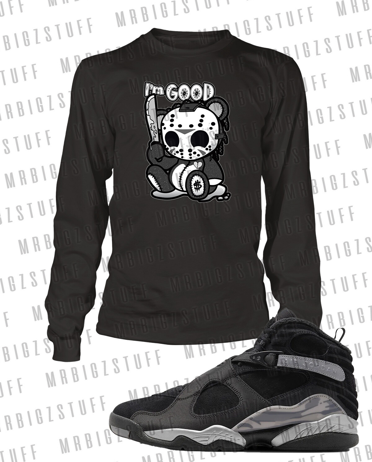 I’m Good Graphic Big Tall Pro Club Shaka Tee Shirt To Match J8 Gun Smoke Jason T