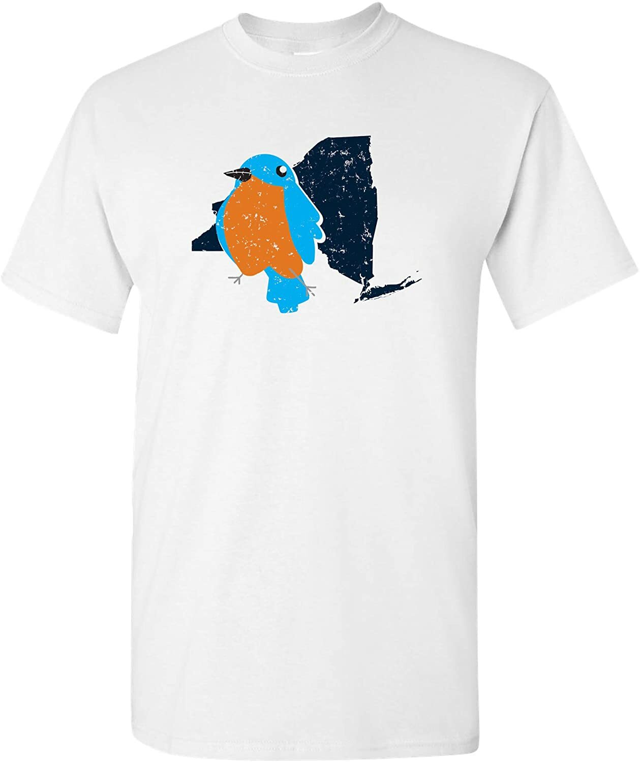 New York State Bird – City Classic Sports Team T Shirt – White