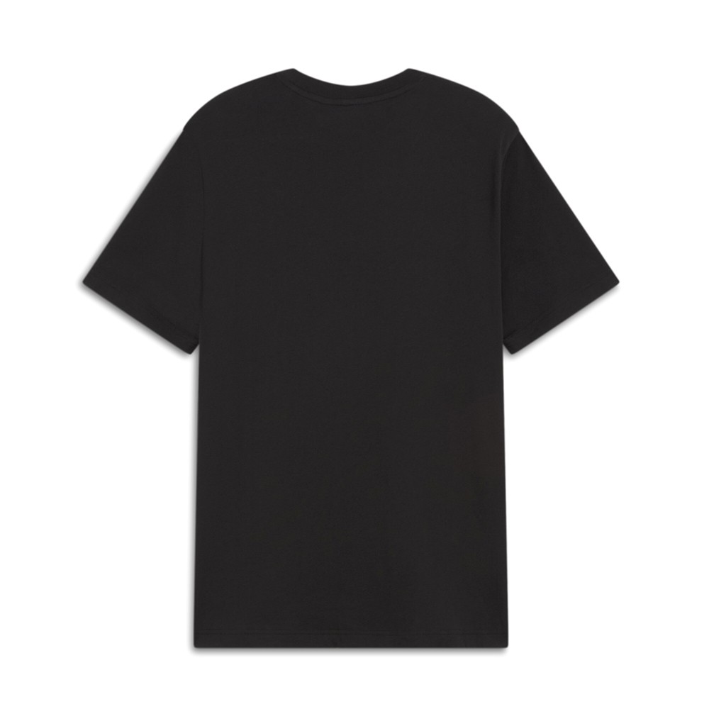 PUMA Kitten Graphic Crew Neck Short Sleeve T-Shirt Mens Black Casual Tops 684441