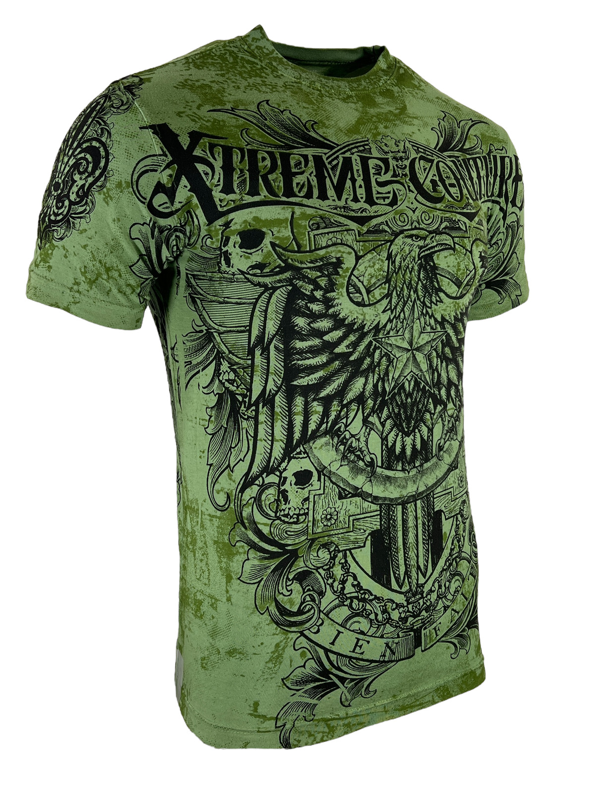 Xtreme Couture By Affliction Men’s T-Shirt PATRON Biker Eagle tattoo S-5XL