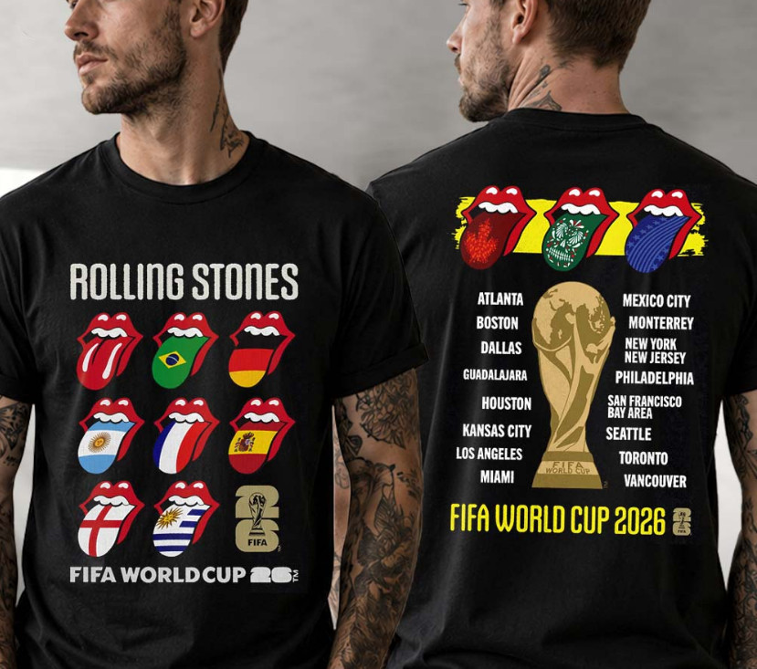 The Rolling Stones x FIFA World Cup 2026 Global Voodoo T-Shirt