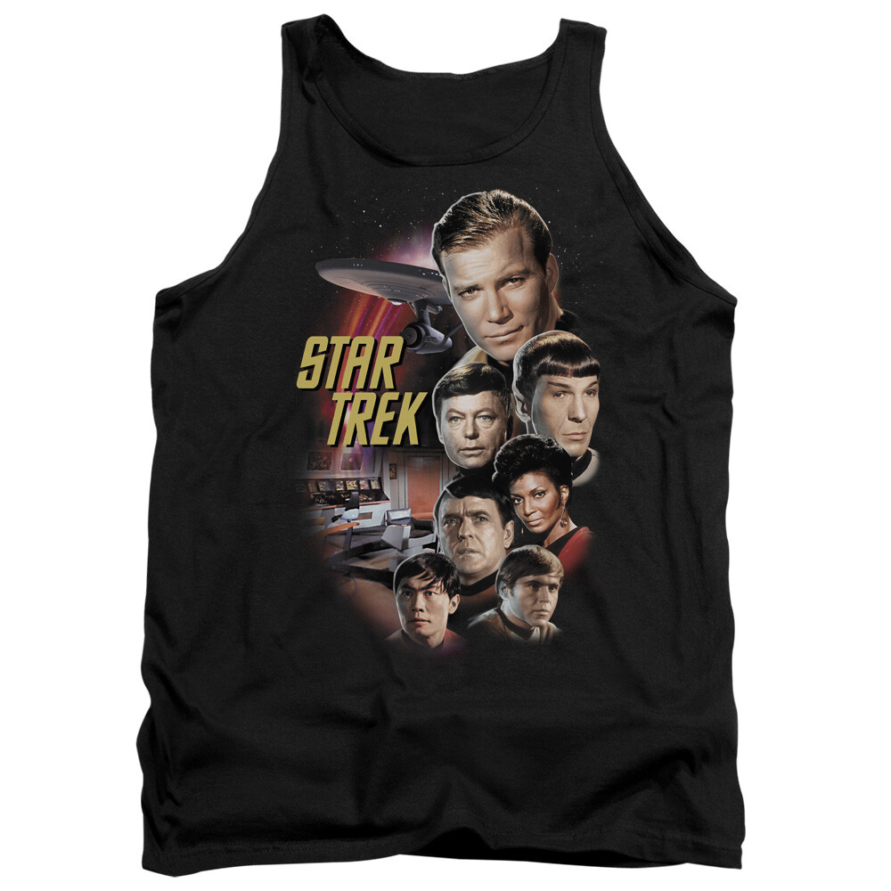 Star Trek The Classic Crew Original Series TOS Licensed Adult T-Shirt