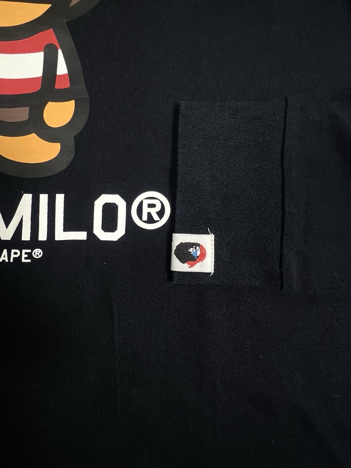 Baby Milo pirate graphic long-sleeve T-shirt