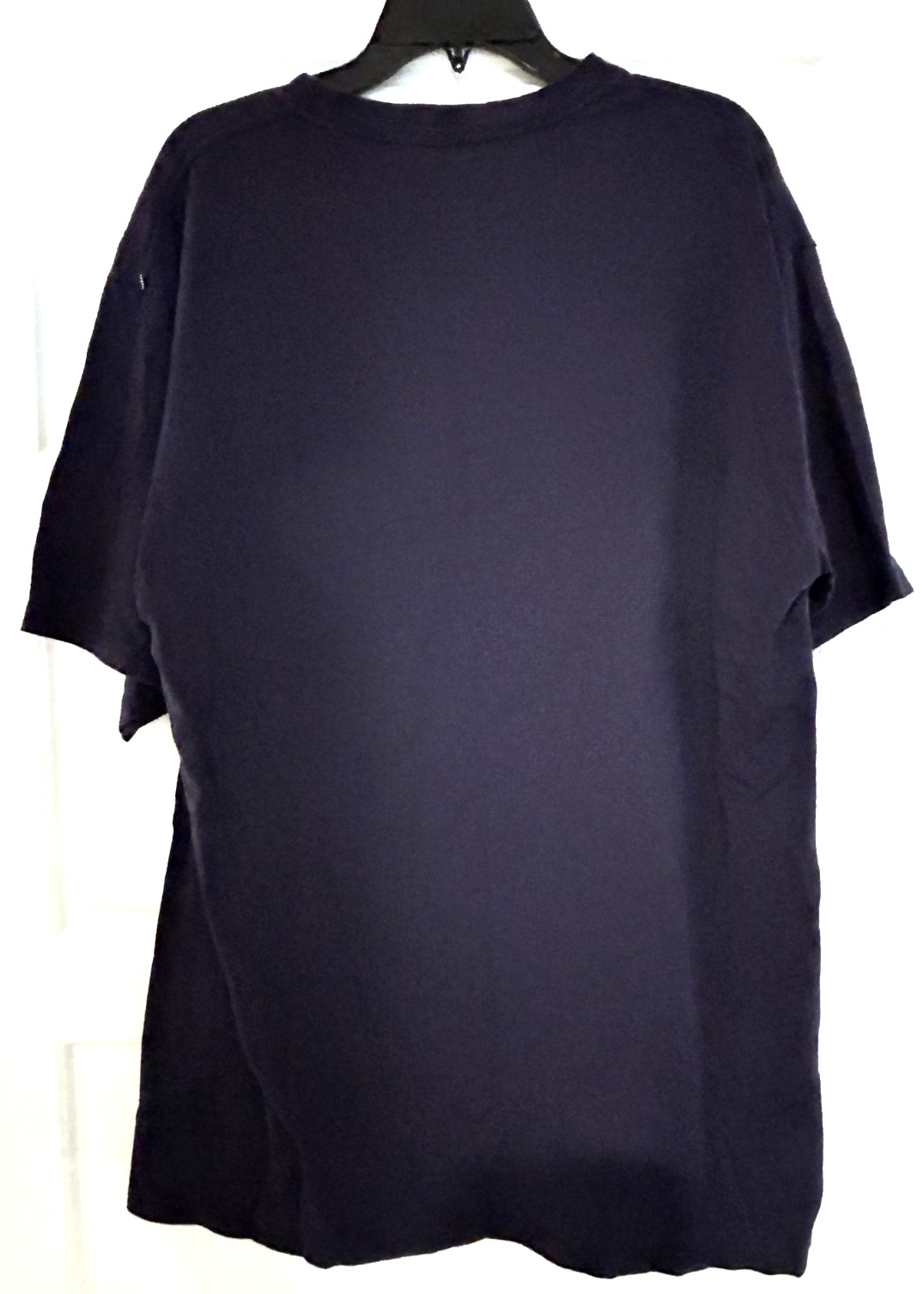 Tampa Bay Rays Baseball MLB Authentic Collection Majestic Blue T-Shirt LARGE