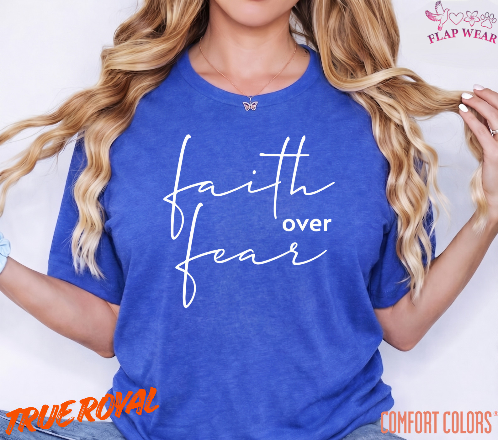 Unisex Faith Over Fear Christian T-Shirt, Men T shirt,Women T shirt Gift