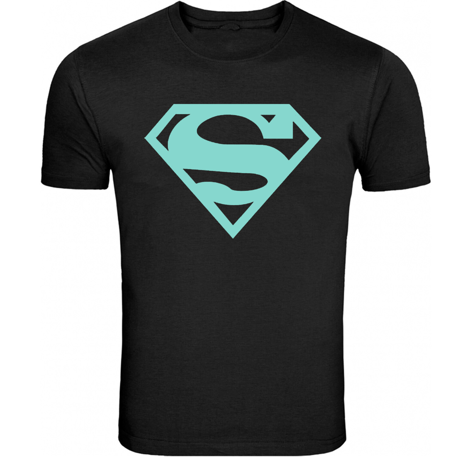 Superman Shirt Unisex T-shirt Tee Black S – 5XL T-Shirt Tee