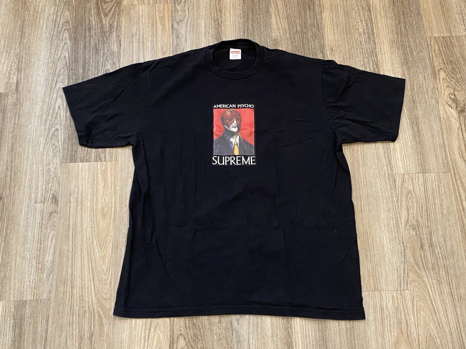 Supreme T-Shirt American Psycho Black Size XL