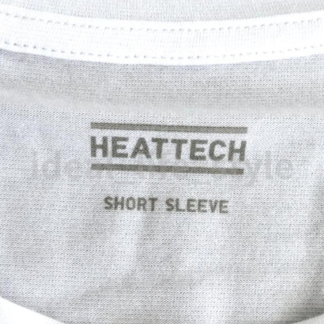 UNIQLO HEATTECH Crew Neck Short-Sleeve T-Shirt Black/White S-4XL Men 461202 NWT