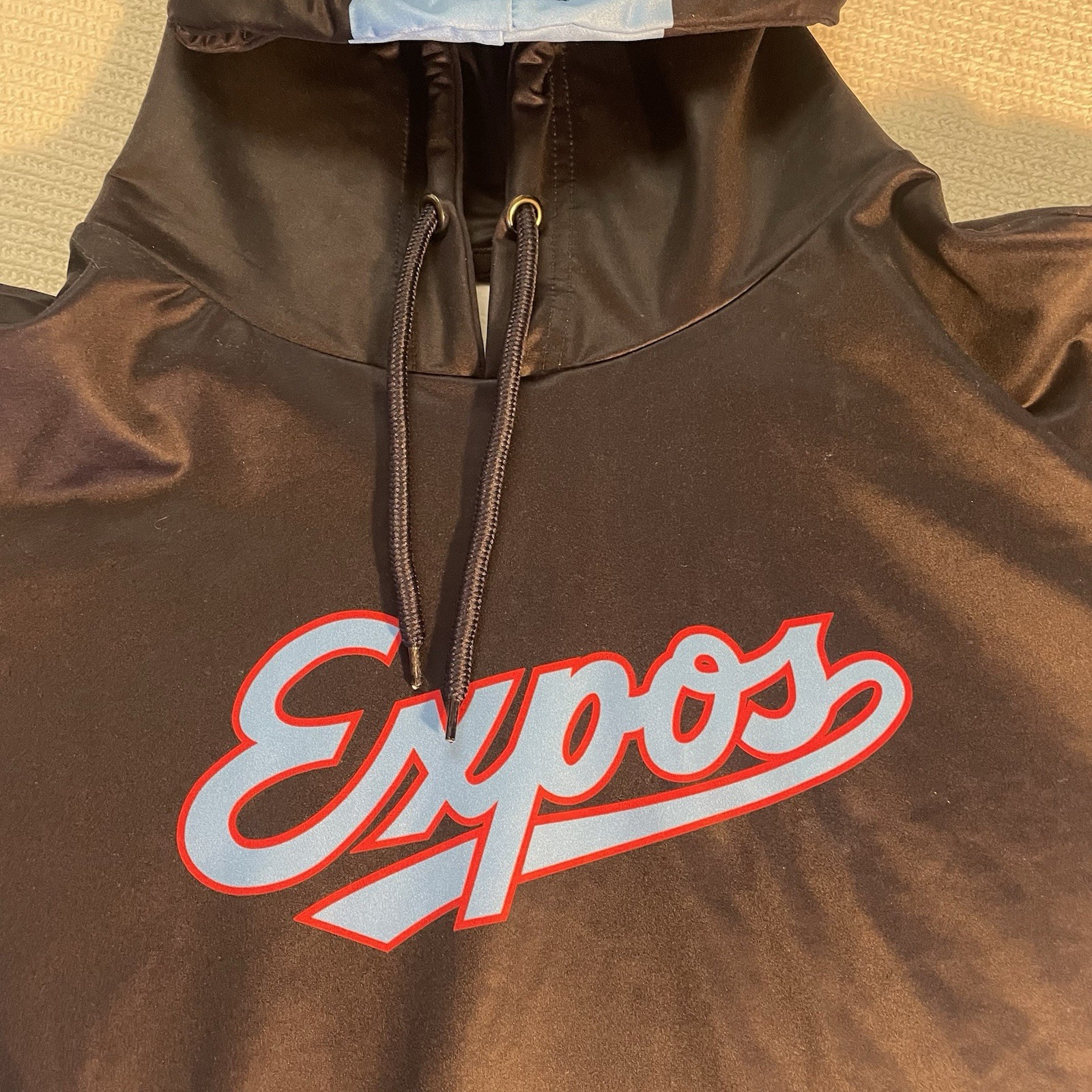C&C Hoodie Sweatshirt Expos Logo Personalized #21 Bernardi On Back, Size Medium