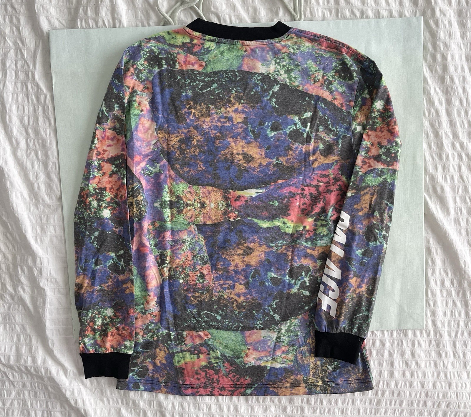 Palace Galaxy Long Sleeve Shirt Sz M 100 % Authentic