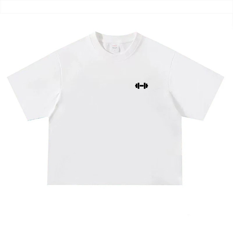 Men’s Boxy Style Cotton Oversized Dropped Shoulder Graphic Print Casual T-Shirt