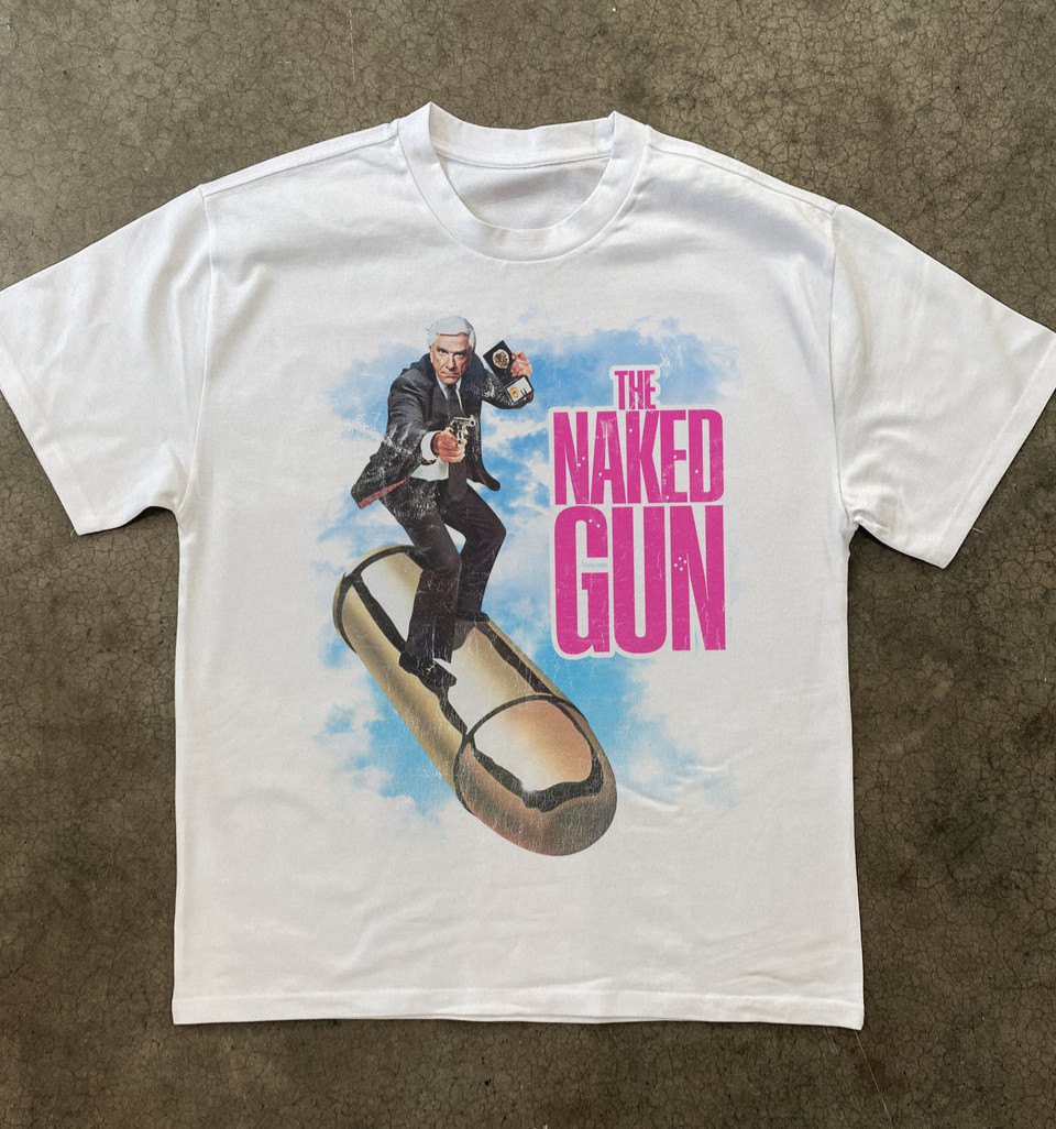 The Naked Gun Movie T-Shirt Vintage Comedy Film Graphic Tee Unisex S-5XL