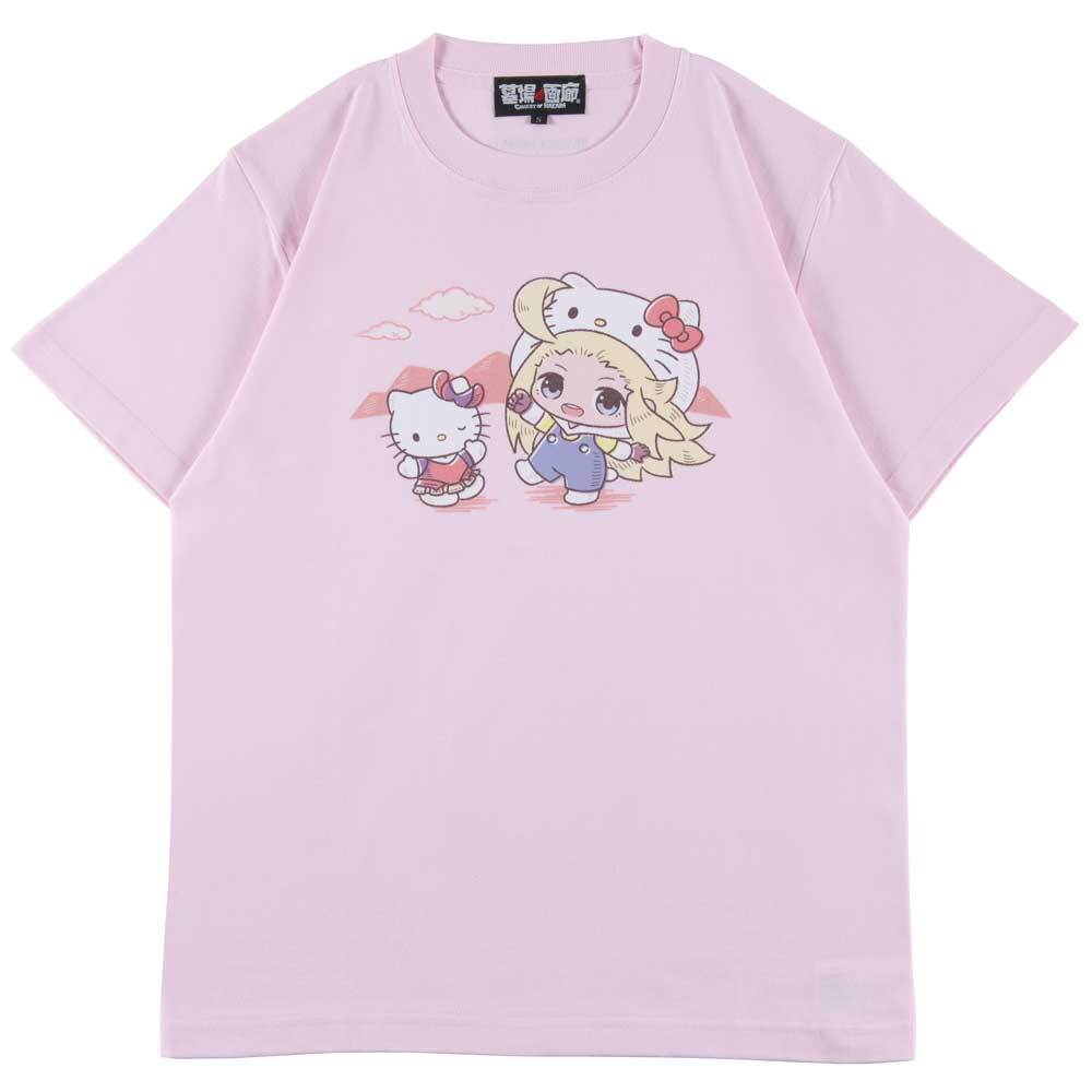 Presale Bravely Default 10th Anniversary Edea Lee Sanrio Hello Kitty T-shirt