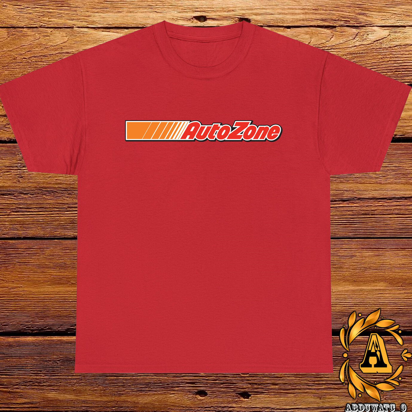 Autozone Logo Black/ Grey/ White/ Navy / Red T-Shirt Size S-5XL