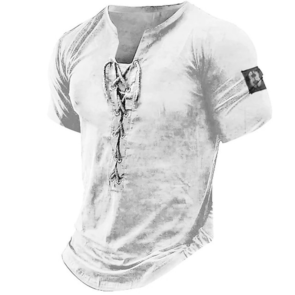 For Mens T-Shirts Classic Cotton Blend Gym Sport Tops Male Muscle Pullover