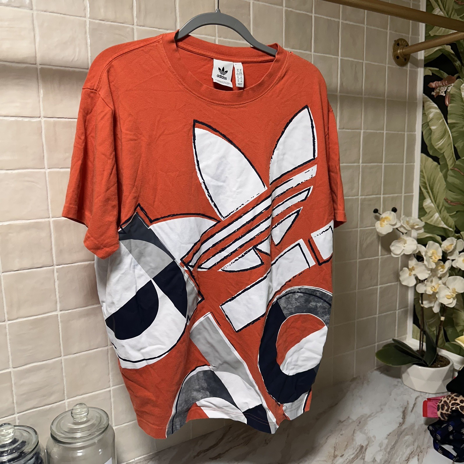 MEN’S ADIDAS ORIGINALS BOLD TREFOILTEE SHIRT ~SIZE XL