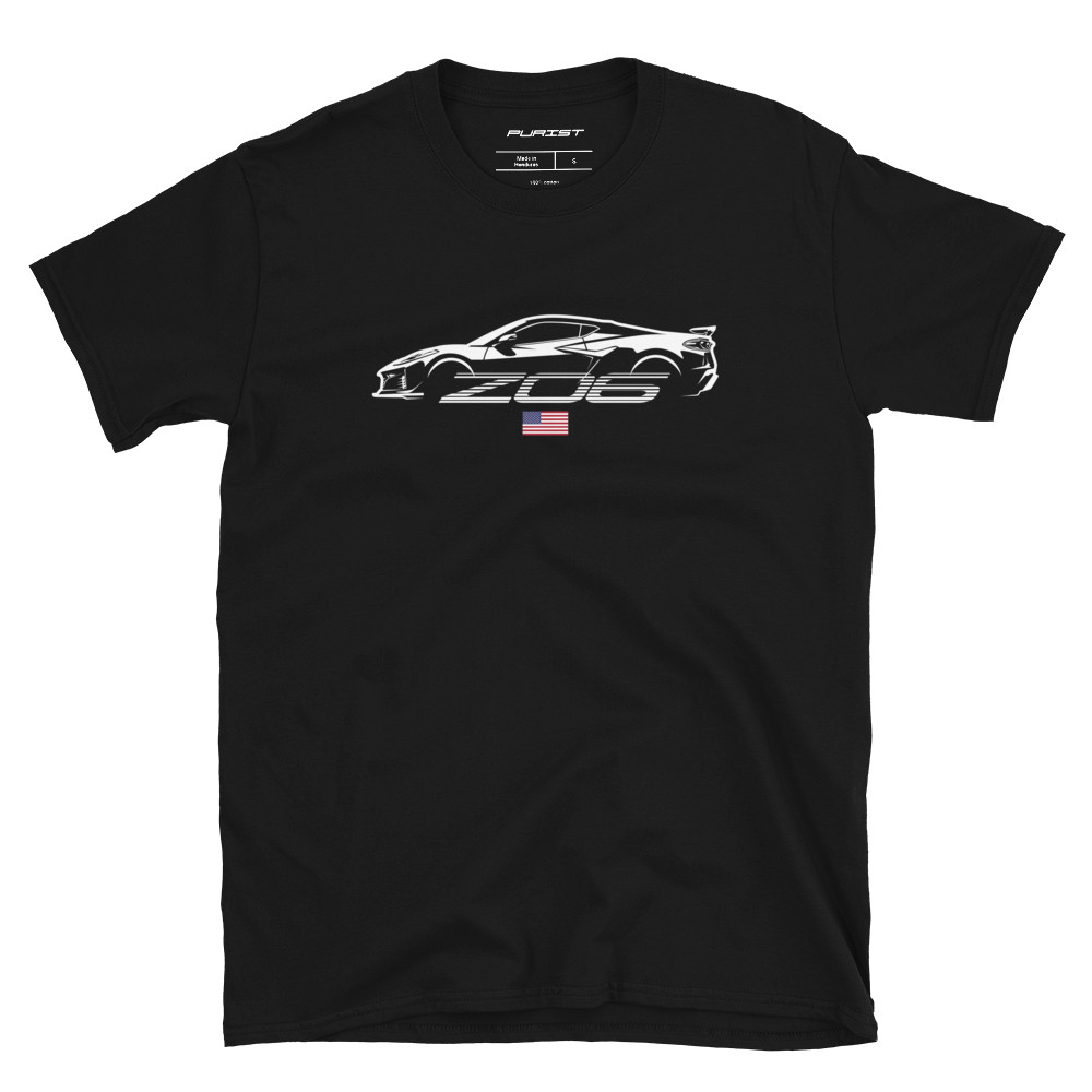 Chevy C8 Corvette z06 z07 z08 Stingray American Muscle Motorsport T Shirt