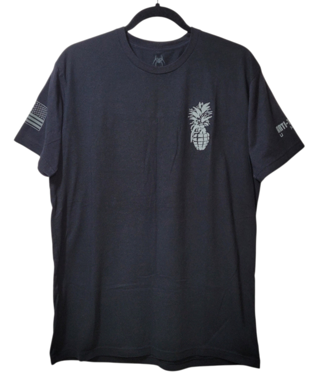 Spike’s Tactical Aloha Snackbar Pineapple Grenade Mens T Shirt Large Utility