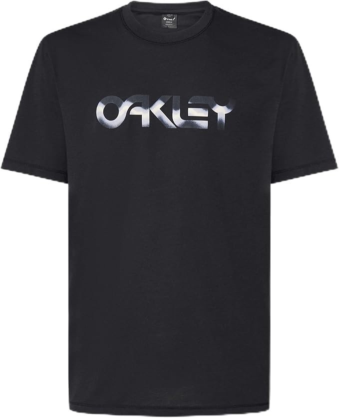 Oakley Mens Sun B1B Tee Short Sleeves Casual T-Shirt Black/White Large New
