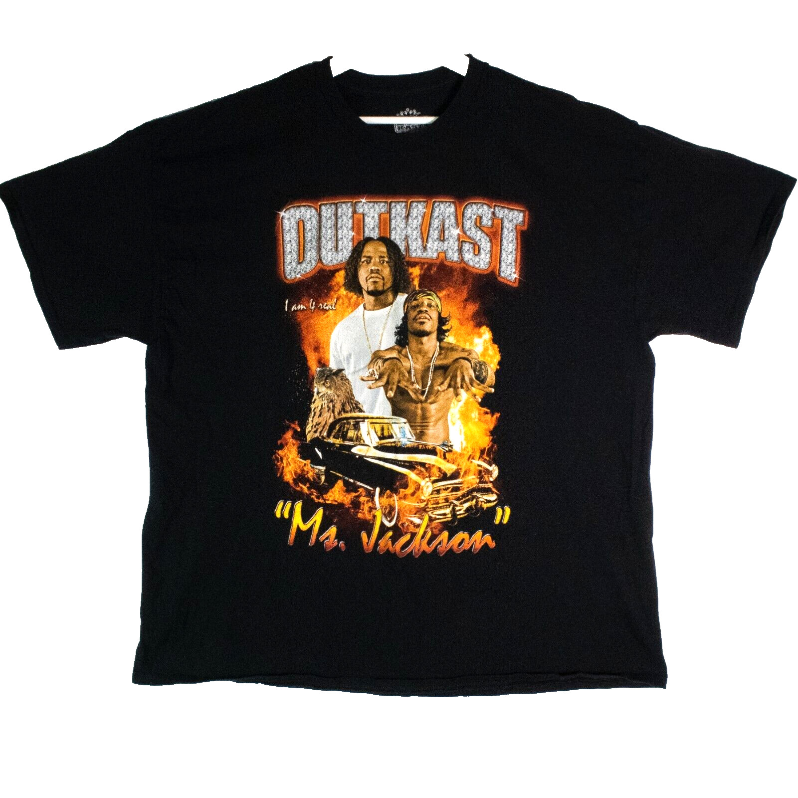 OutKast Ms. Jackson Big Boi Andre 3000 Rap Graphic T Shirt Men’s Size XXL
