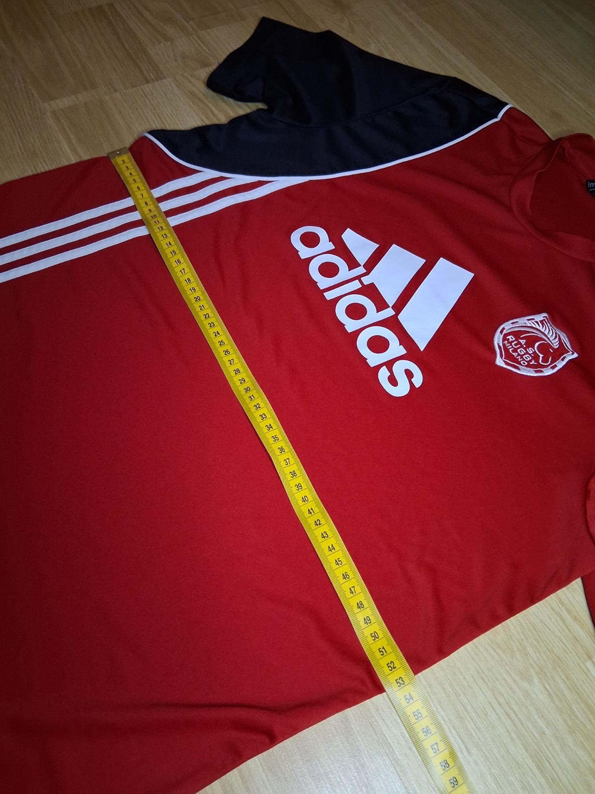 Tricou Adidas A.S. Rugby Milano original mărimea L