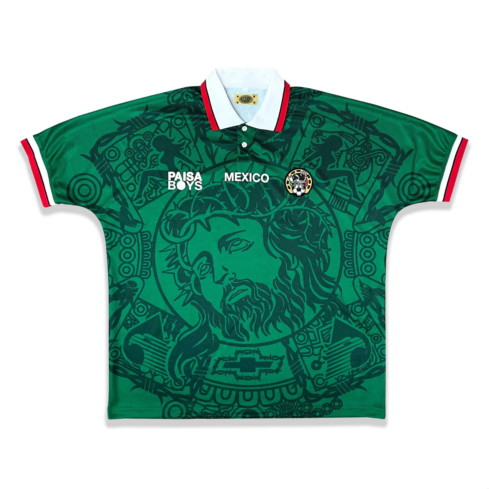 Paisa Boys – Mexico FIFA World Cup Seleccion Divina’ Jersey (Green) Size Large