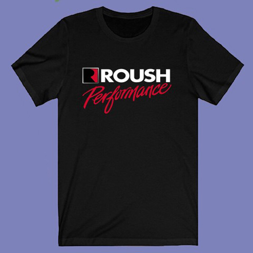 Roush Performance Racing Logo Men’s Black T-shirt Size S-3XL