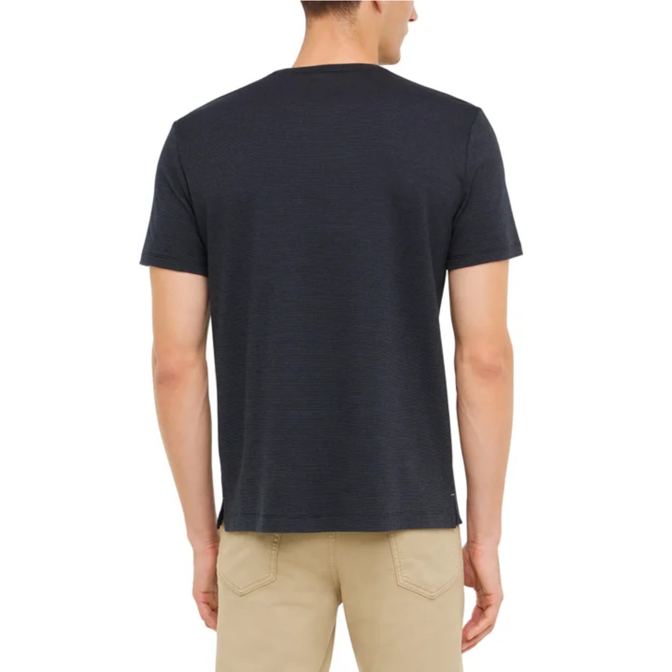 Banana Republic Men’s Luxe Touch Performance Tee – Black, Medium