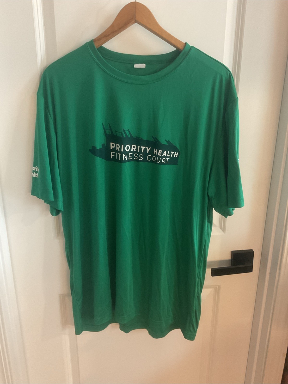 Sport-Tek – Priority Health Fitness Court – Crew Neck Short Sleeve Tee – Green