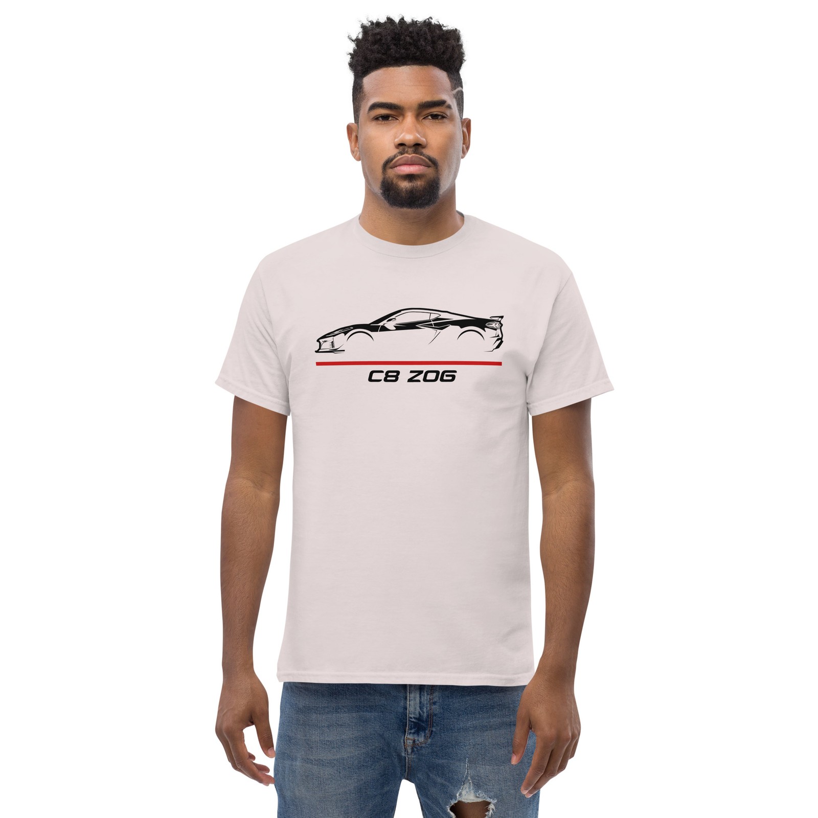 C8 Z06 Corvette Flat Plane Crank High RPM Weapon Graphic T-Shirt Gift