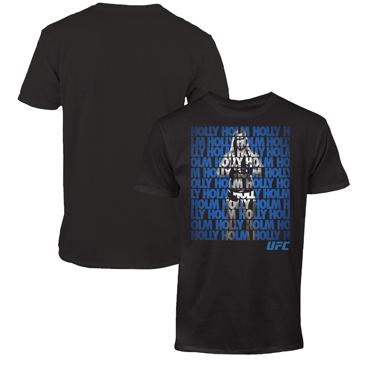 UFC Holly Holm Repeat T-Shirt – Black