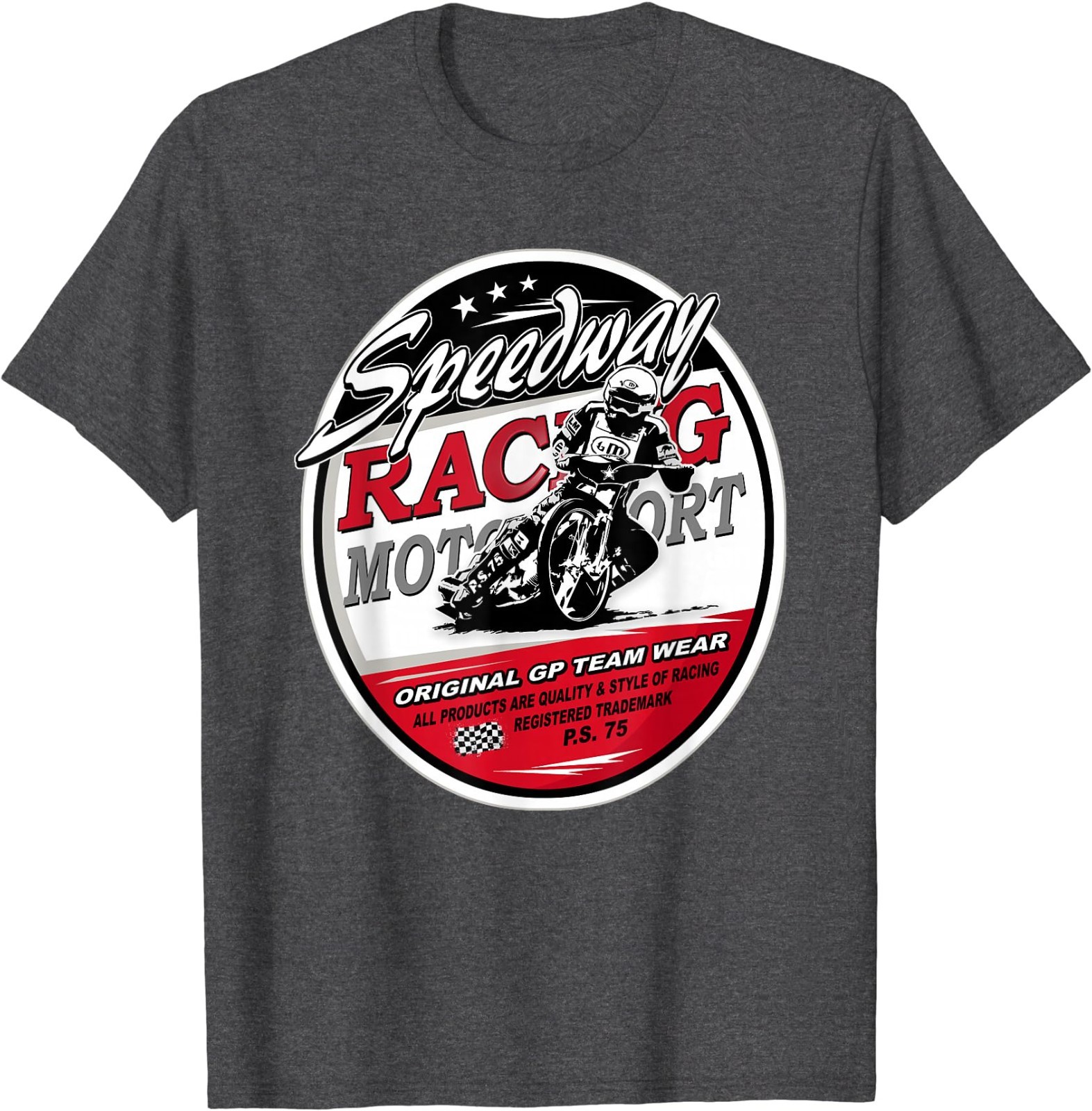 Motorcycle Speedway T-Shirt Flat Track Race T-Shirt