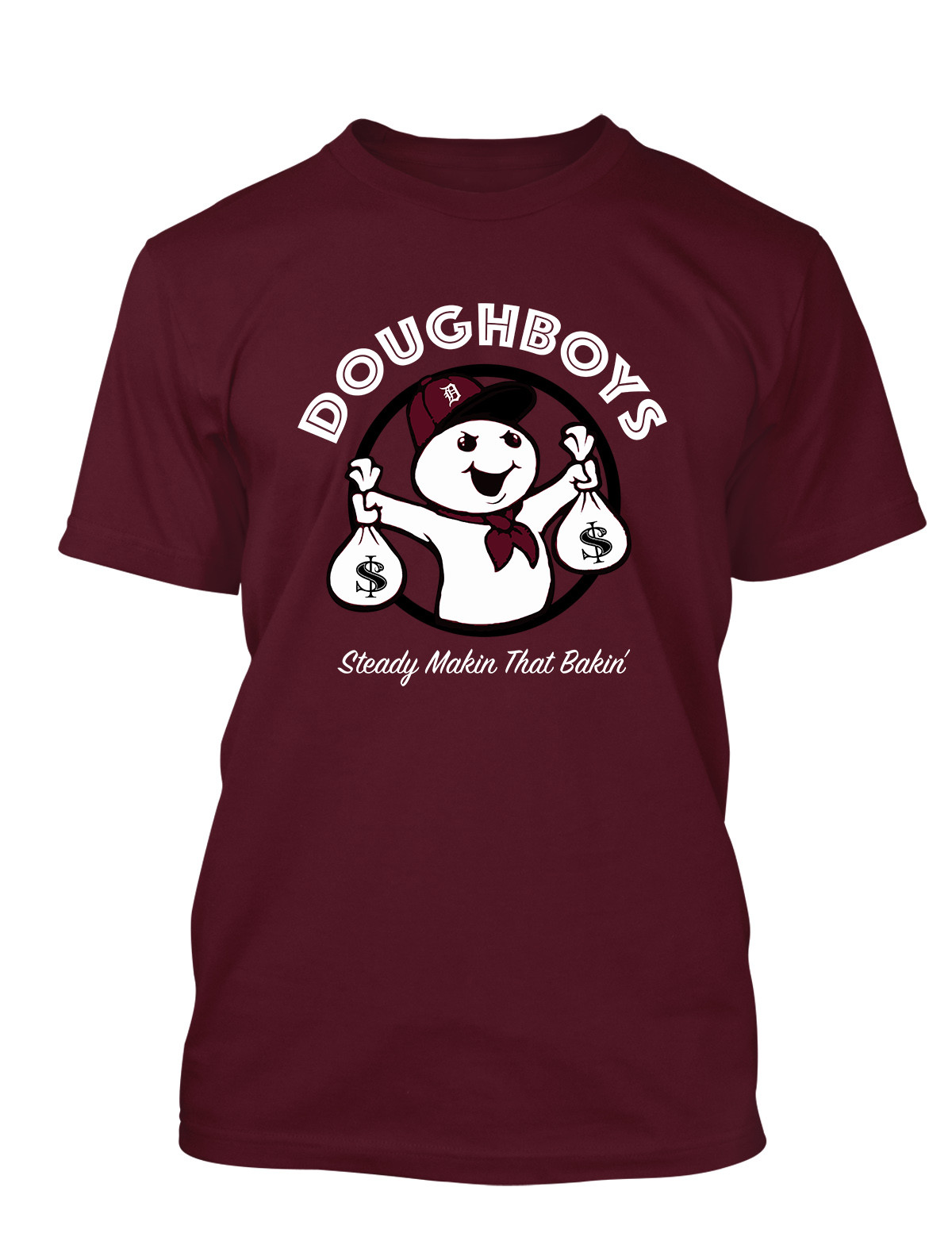 Doughboy Getting Paid Tee Shirt Men Graphic Tee Big Tall Small Hip Hop T Shirt
