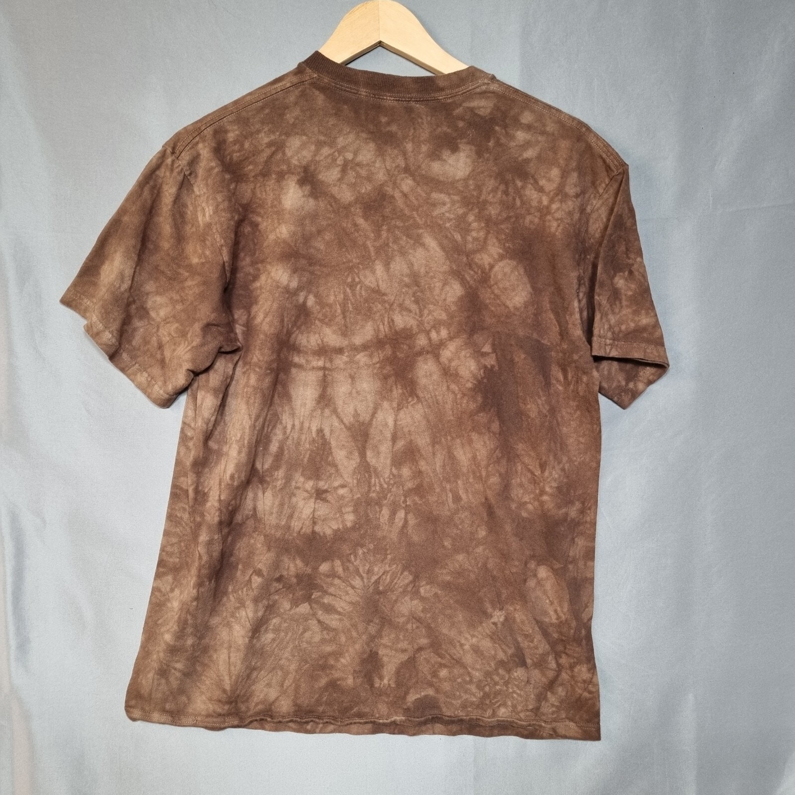 The Mountain Men T-Shirt Medium Brown Lab Face Crew Neck Short Sleeve Dog