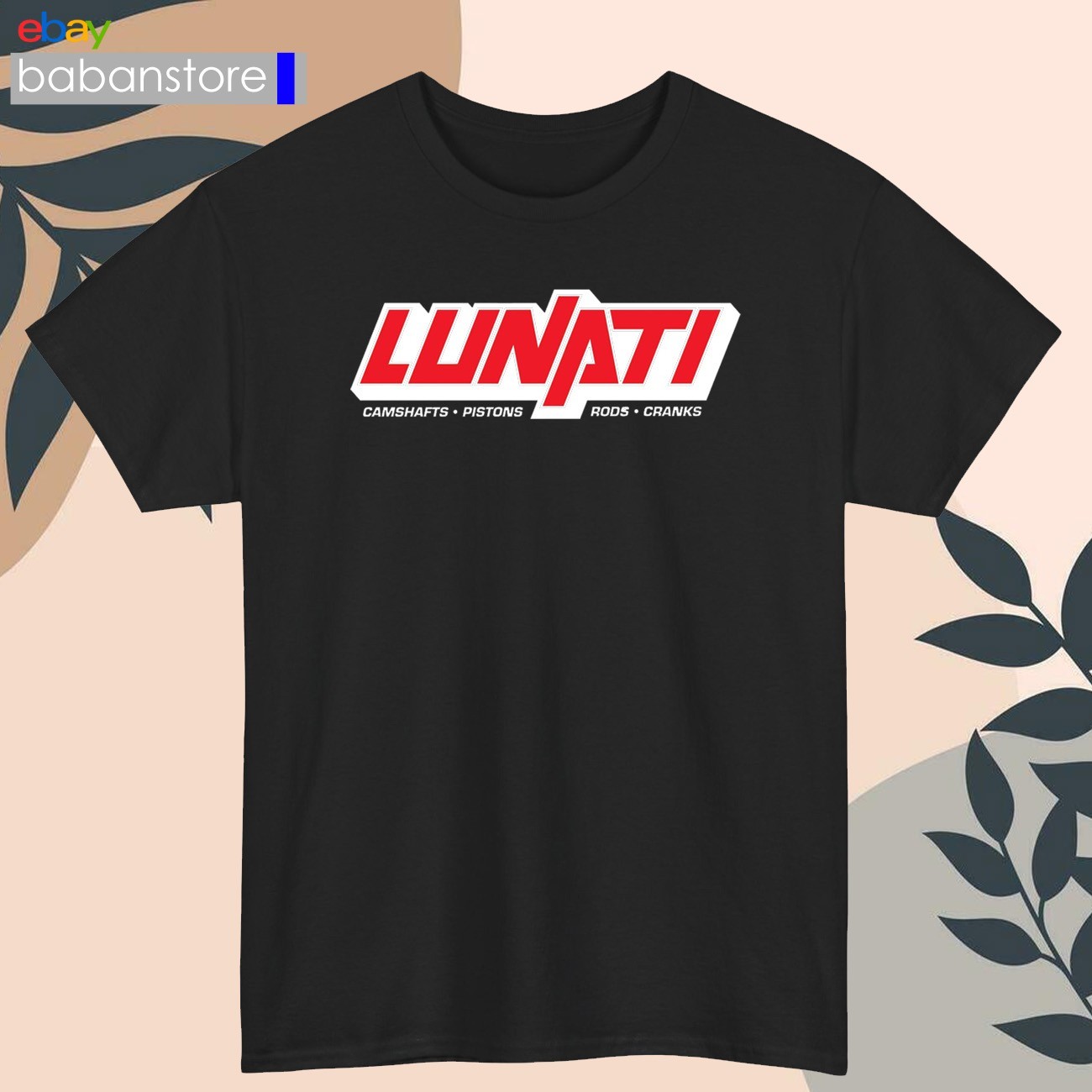 Lunati Performance T-Shirt Logo Black/White/Grey/Navy/Red/Light Blue S-5XL