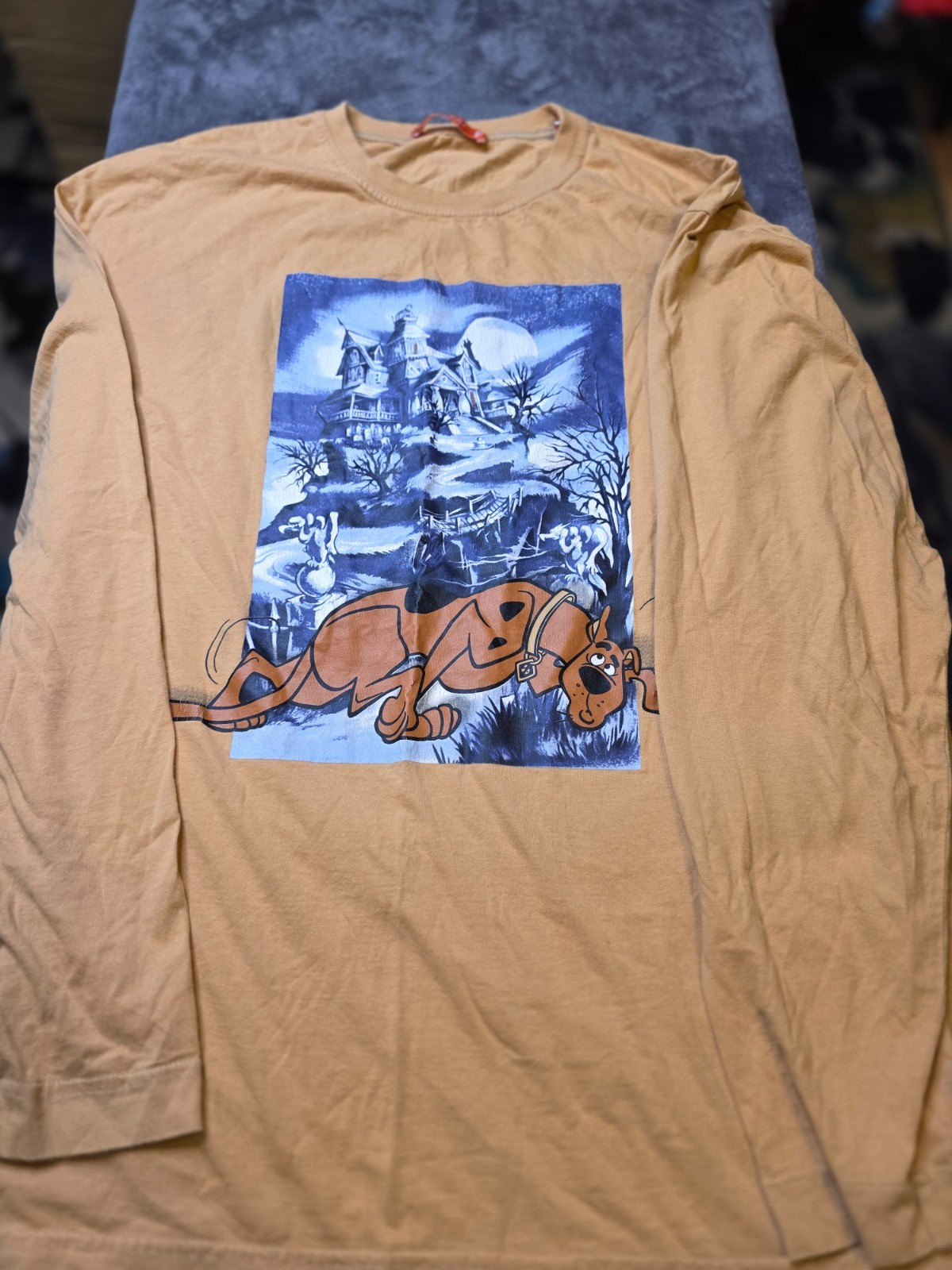 *Vintage** History Iceberg Scooby-Doo Graphic Long Sleeve T-Shirt Size XXL Made