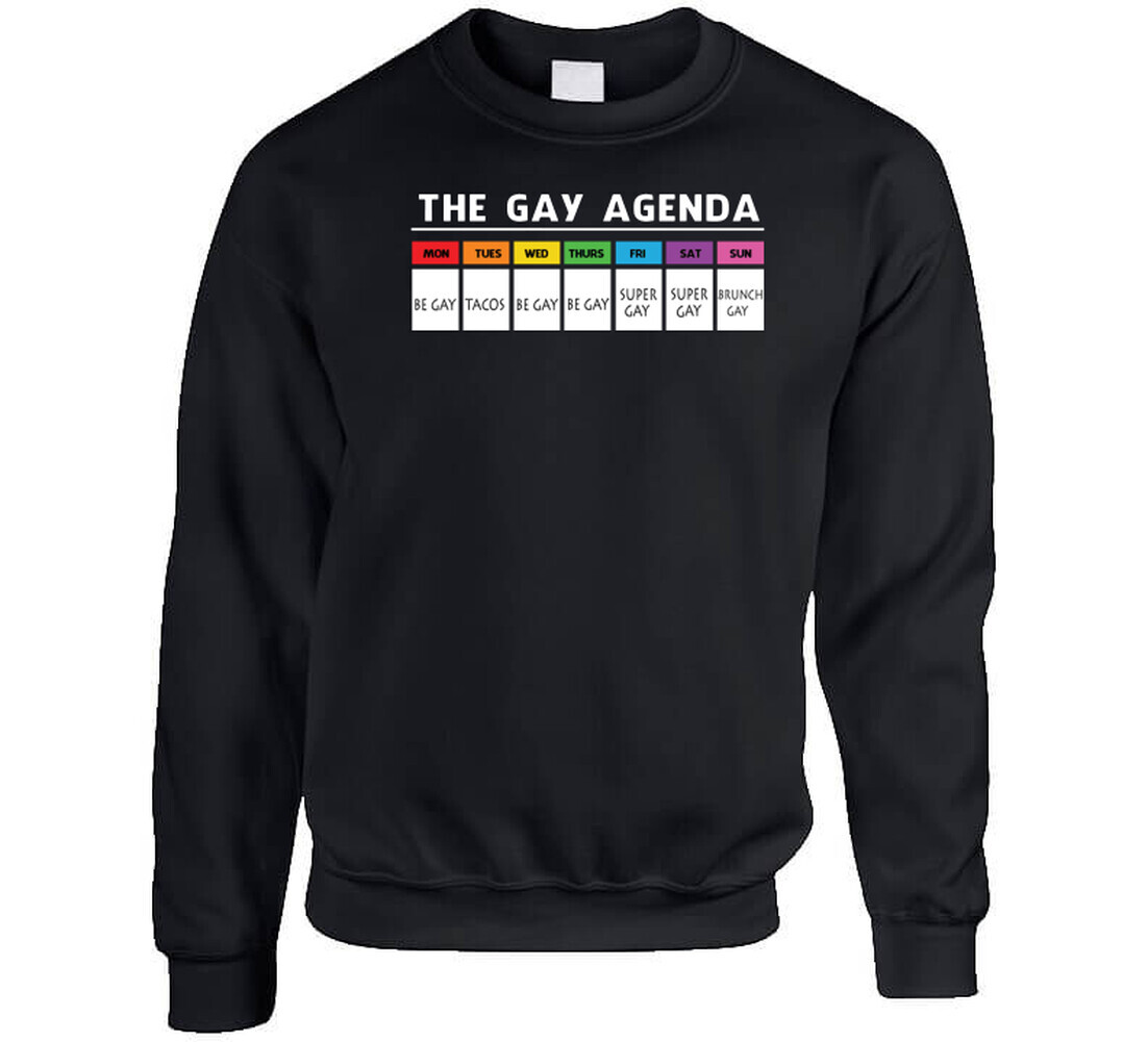 The Gay Agenda Be Gay Tacos Be Gay T Shirt