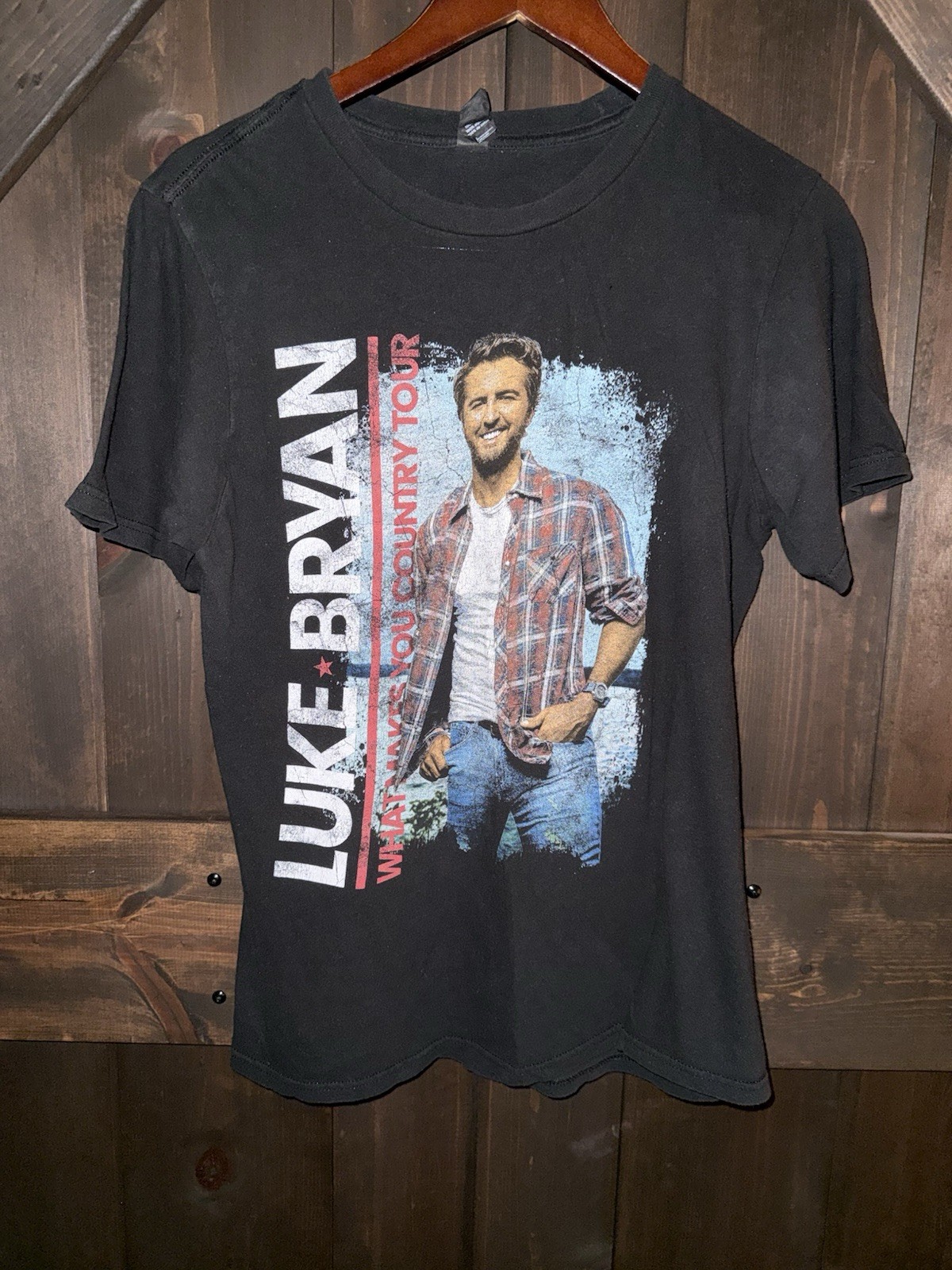 Luke Bryan Men’s Small What Makes You Country Tour Concert Music 2018 T-Shirt