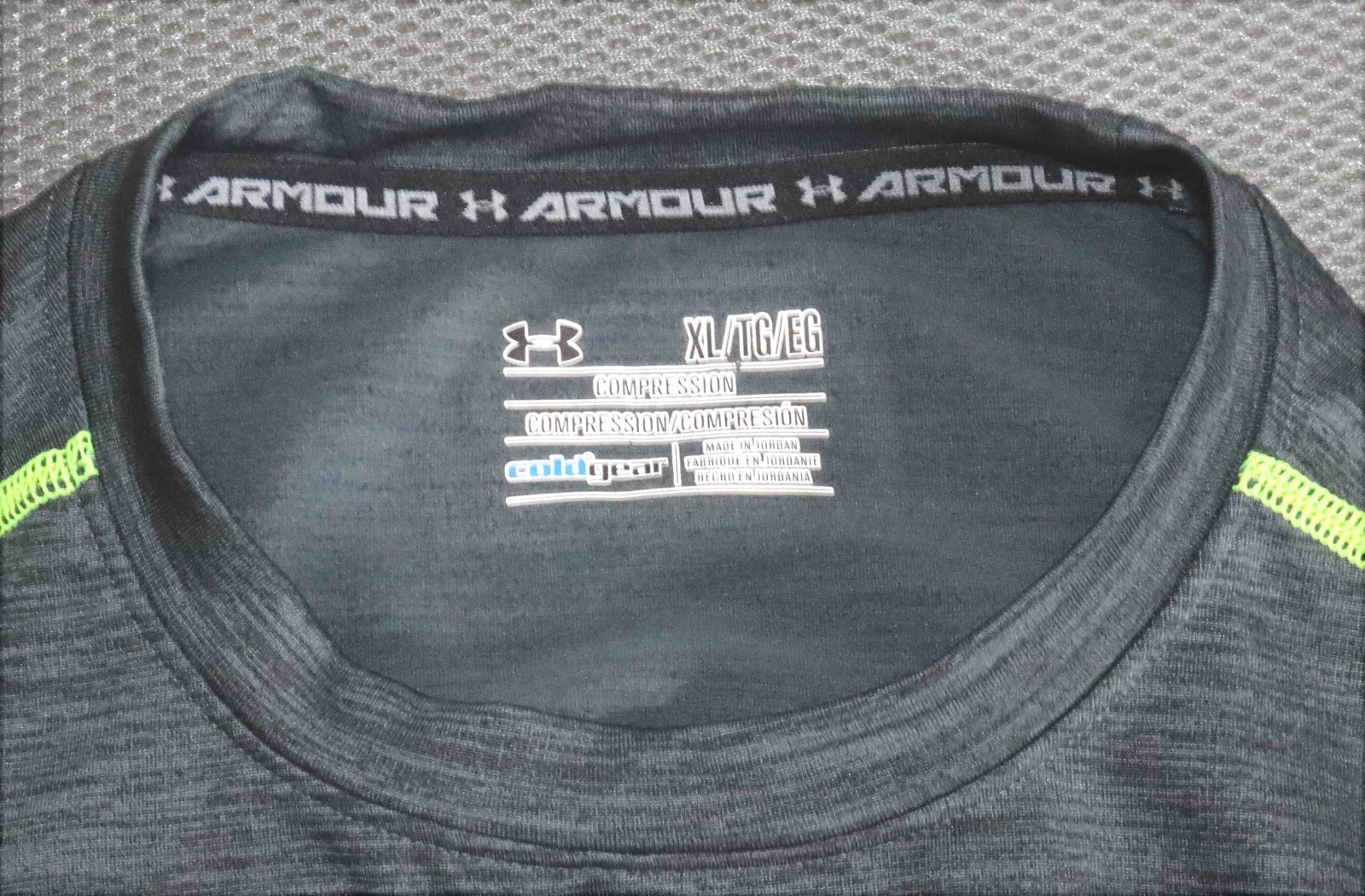Under Armour ColdGear Compression Fit Long Sleeve Shirt Men Size XL