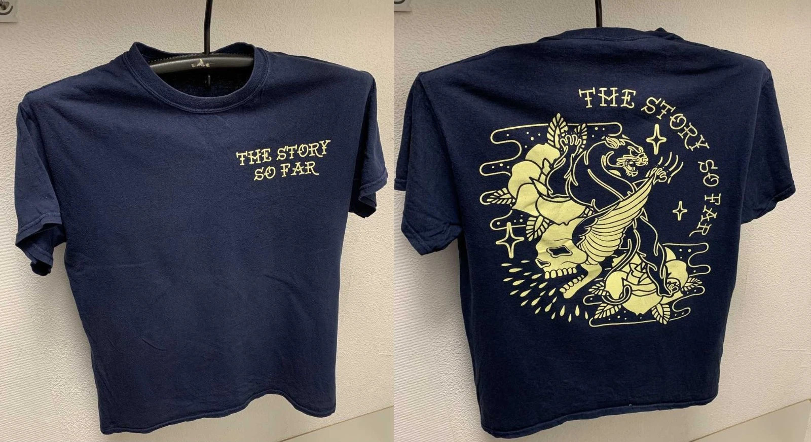 Rare The Story So Far Band Navy COlor T Shirt Full Size S-5XL