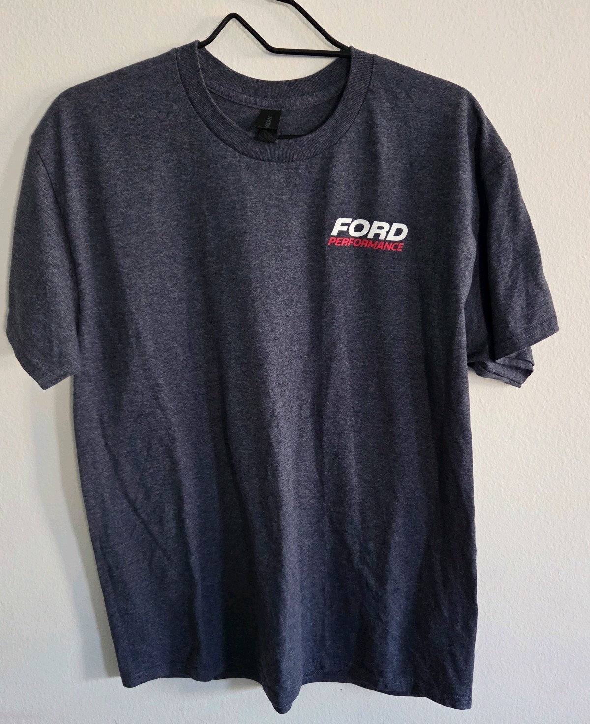 Ford Performace Cars Graphic T-shirt Nascar Gildan Racing Tee Size Large Blue L