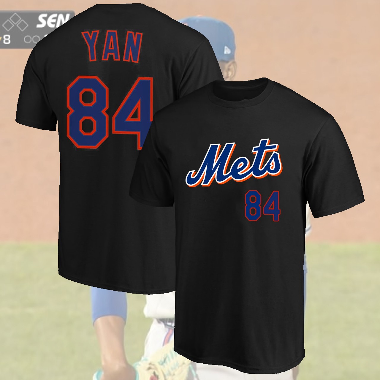 HOT NEW – Jefry Yan #84 New York Team 2026 Player Name And Number Gift Fan