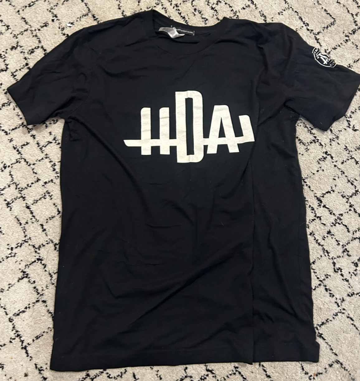 Hockey Diversity Alliance Monogram T-Shirt Men’s L Black Logo Never Worn