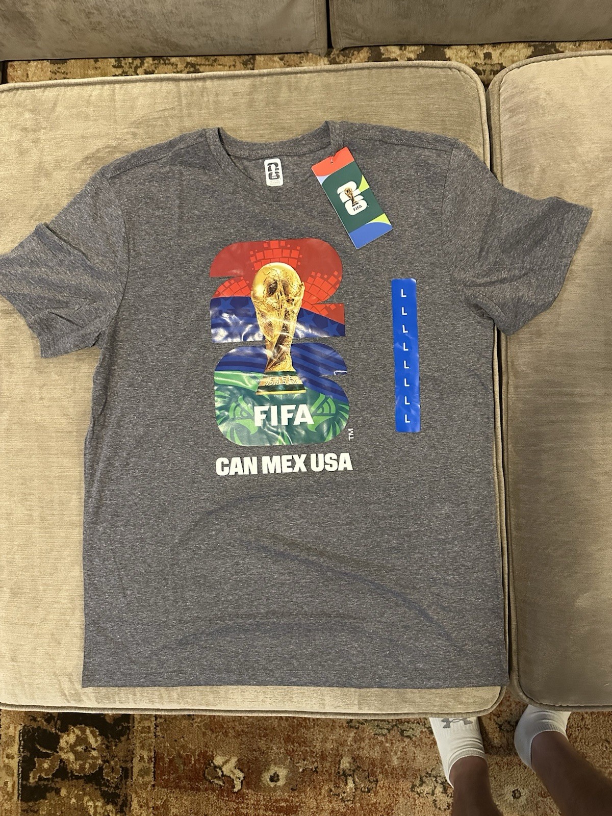 FIFA World Cup Official Licensed Outerstuff T-Shirt NWT Soccer Fan Tee All Sizes
