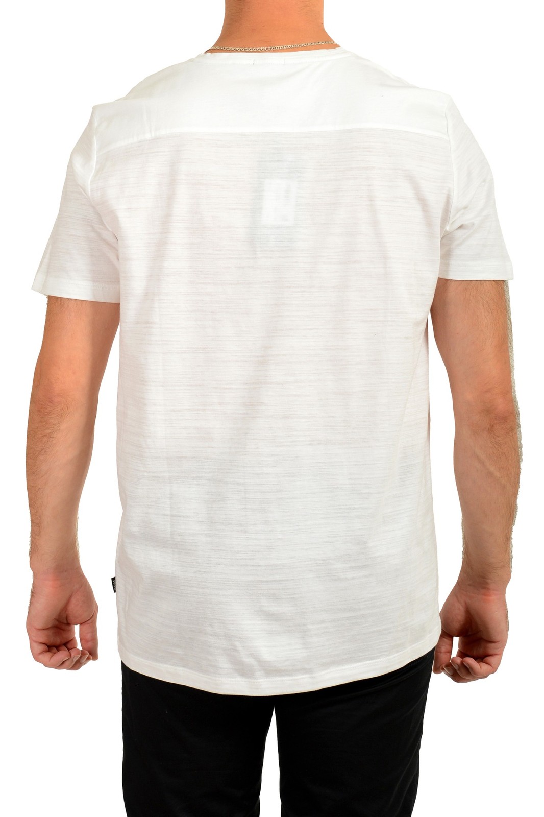 Hugo Boss Men’s “Tilson 50” V-Neck Mercerised Short Sleeve T-Shirt US 2XL IT 56
